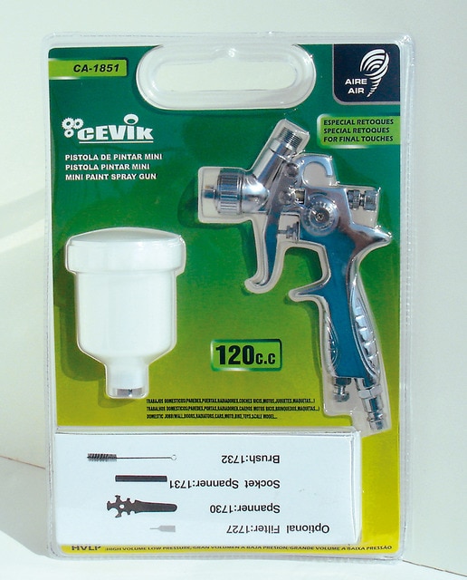 Pistola Aerográfica de Retoque