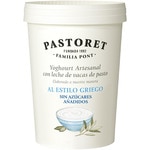 yogur griego natural artesano con leche de vacas de pasto sin azúcares añadidos tarrina 500 g