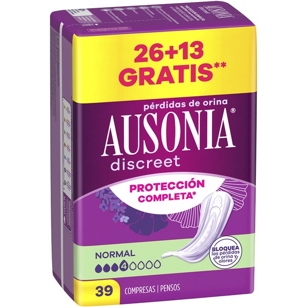 Normal pad for urinary incontinence bag 26