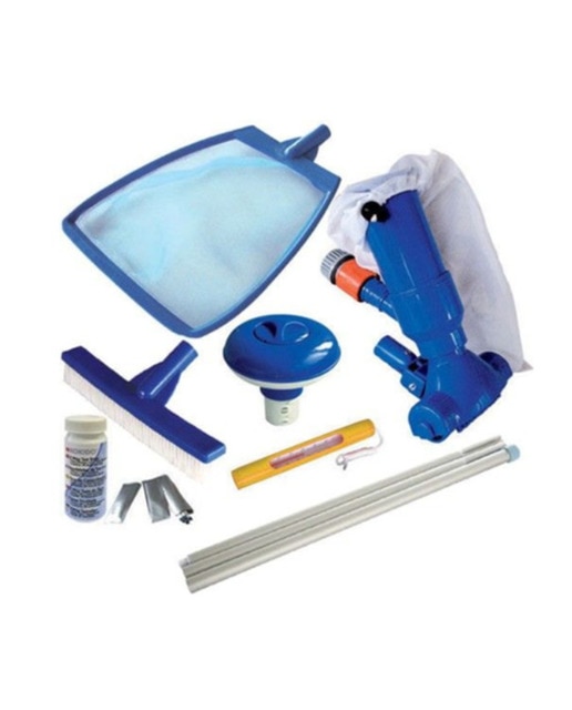 Kit Básico Mantenimiento Piscinas 7 Pzas