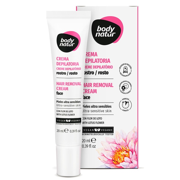 Creme Depilatório de Rosto Ultra Sensivel embalagem 20 ml
