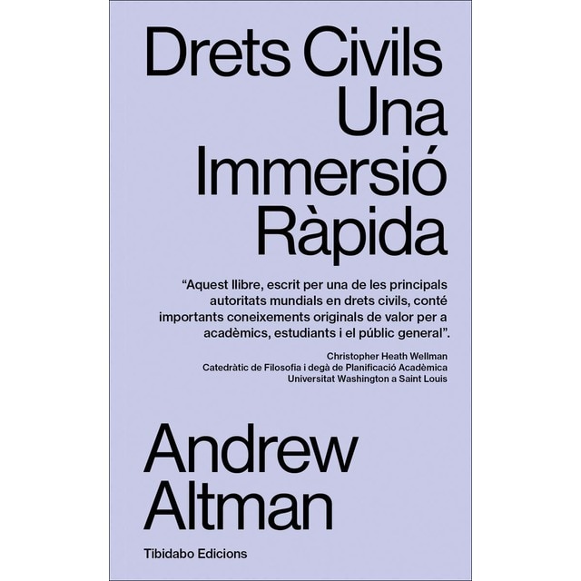 Drets Civils: Una Immersió Ràpida (Tapa blanda con solapas)