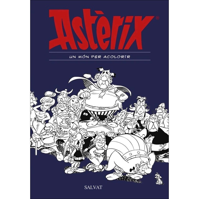 Astèrix. Un món per acolorir (Tapa blanda con solapas)