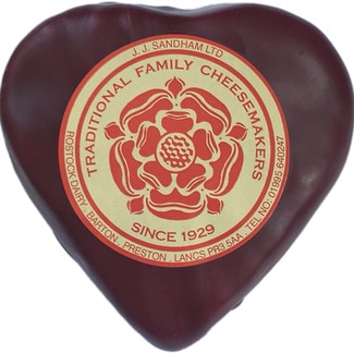 THE FINEST CHEESE mini cheddar cheese heart piece 200 g