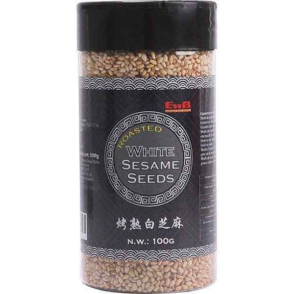 toasted white sesame seeds can 100 g