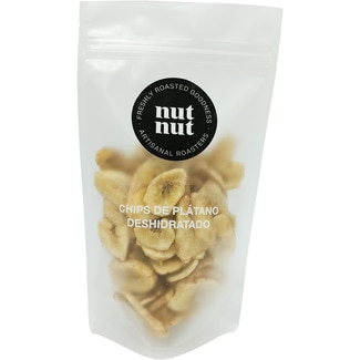 NUTNUT chips de plátano deshidratado bolsa 110 g