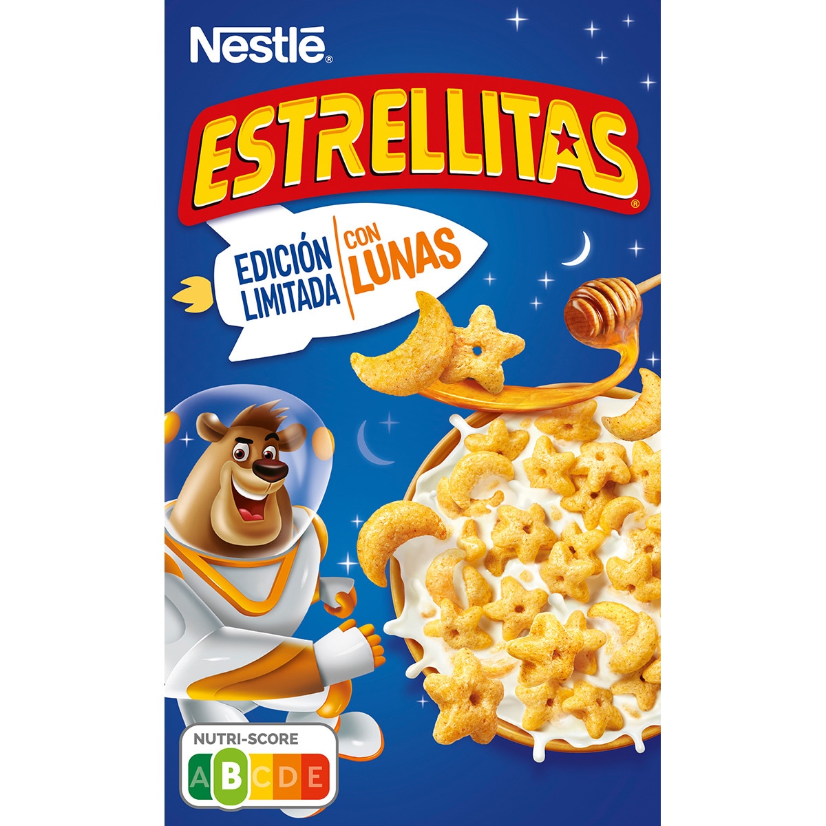 cereales de desayuno dorados con miel