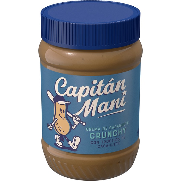 knusprige Erdnussbutter mit Erdnussstückchen Schale 510 g