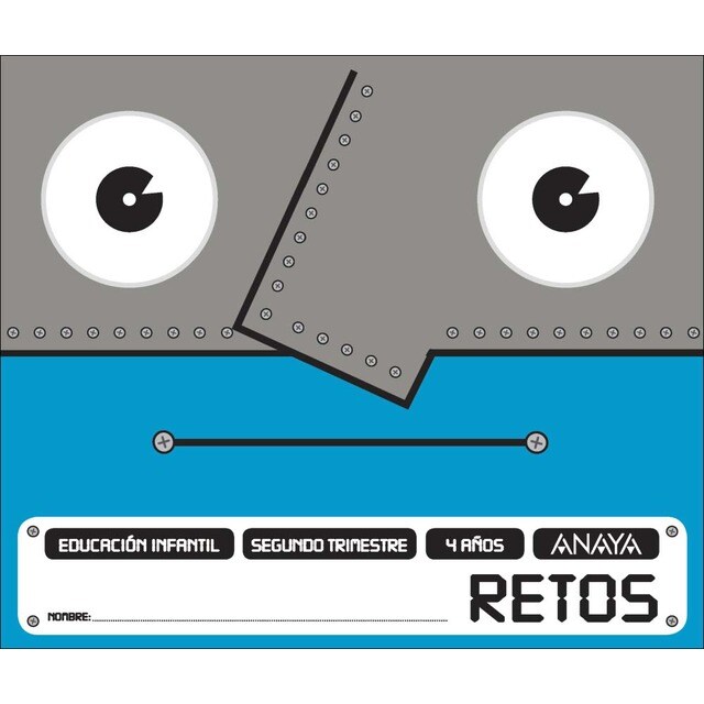 RETOS 4 años. Segundo trimestre. (Tapa blanda)