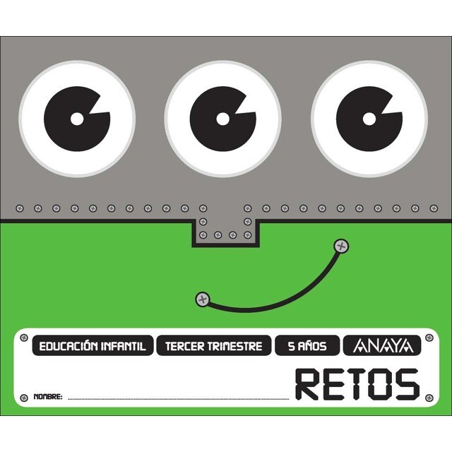 RETOS 5 años. Tercer trimestre. (Tapa blanda)