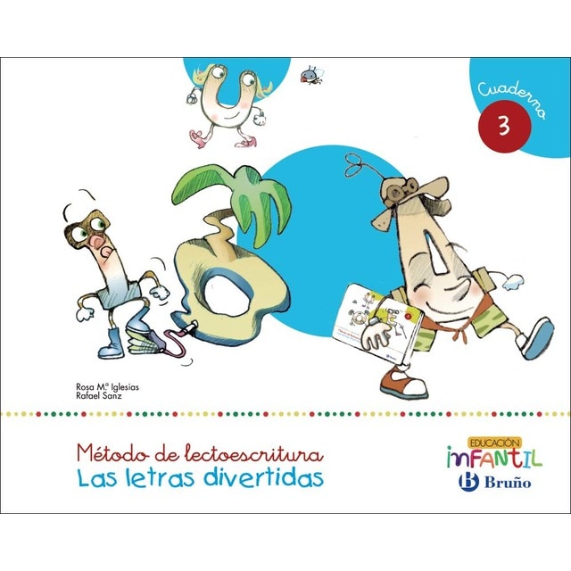 Las letras divertidas Pauta Cuaderno 3