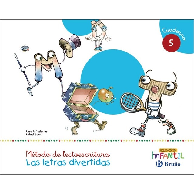 Las letras divertidas Pauta Cuaderno 5