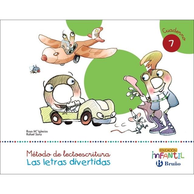 Las letras divertidas Pauta Cuaderno 7