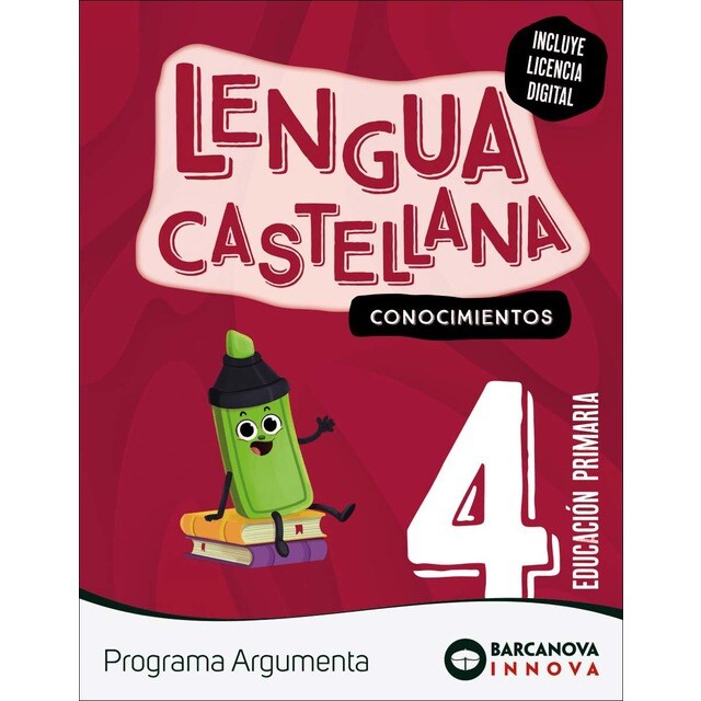 Argumenta 4. Lengua castellana. Conocimientos