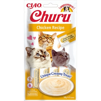 CHURU chicken snack for adult cats bag 56 g