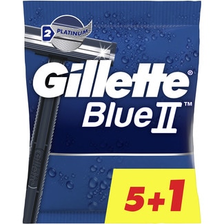 GILLETTE Blue II maquinilla de afeitar desechable blister 5 unidades