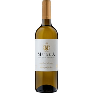 VS MURUA vino blanco fermentado en barrica DOCa Rioja botella 75 cl