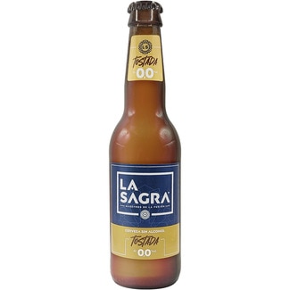 LA SAGRA cerveza tostada 0.0 Flasche 33 cl