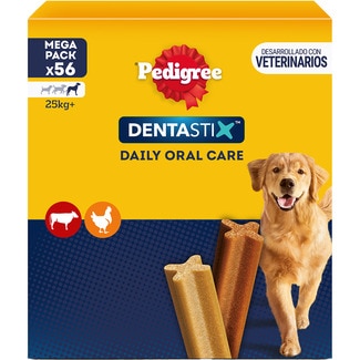 PEDIGREE Dentastix snack dental para perros de tamaño grande 56 unidades 38 g