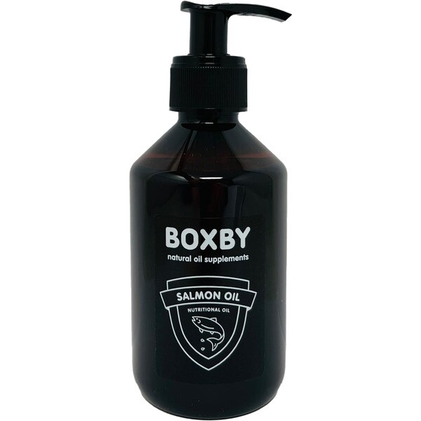 Salmon oil for hair care for dogs container 250 ml
