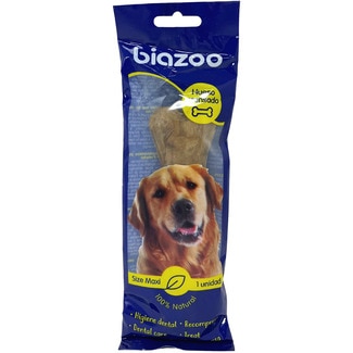 BIAZOO Gepresster Knochen für Hunde Maß 17 cm Behälter 1 Einheit