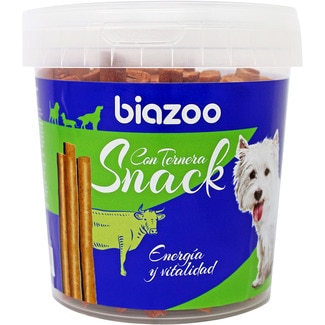 BIAZOO snack para perros con buey envase 600 g