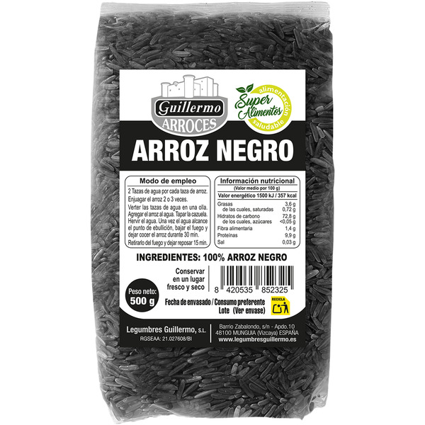 black rice packet 500 g