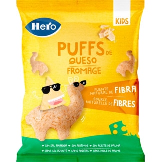 Hero Snack Puffs de Queijo embalagem 12 g