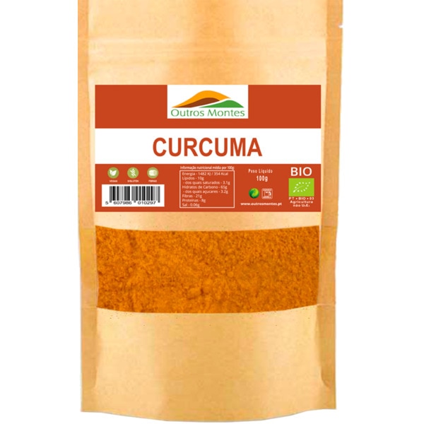 Curcuma Bio embalagem 100 g