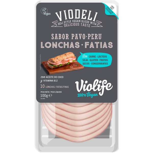 Fatiado sabor Peru embalagem 100 g