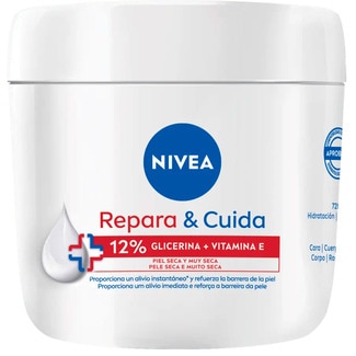 Nivea Creme Nivea  Repara & Cuida 12% Glicerina  + Vitamina E embalagem 400 ml