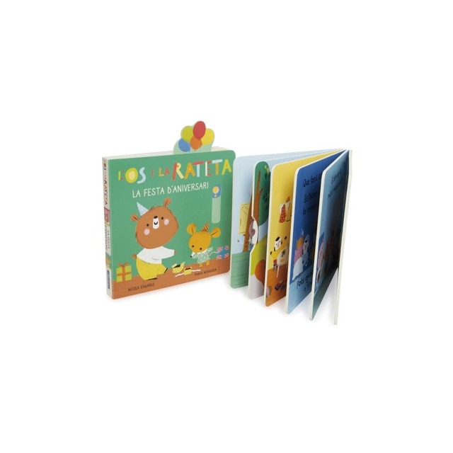 Oso y Ratona - ¡Buenas noches!: Un libro de cartón con pestañas