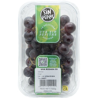 SIN PEP@S Rosé Weintraube ohne Kerne Becher 500 g