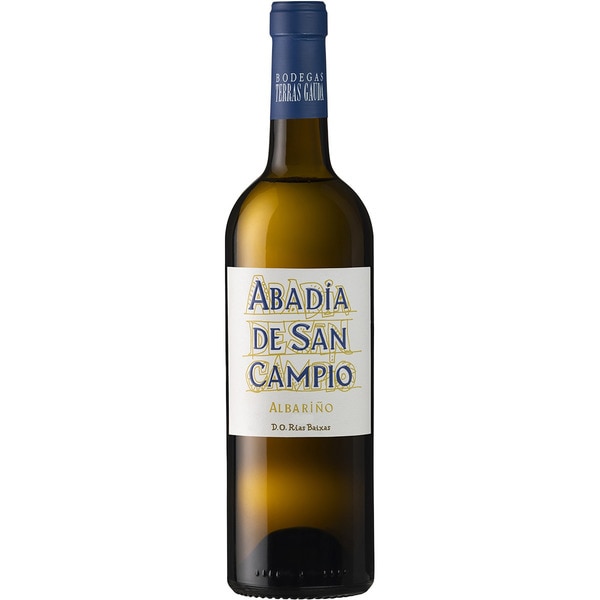 vino blanco albariño DO Rías Baixas botella 75 cl