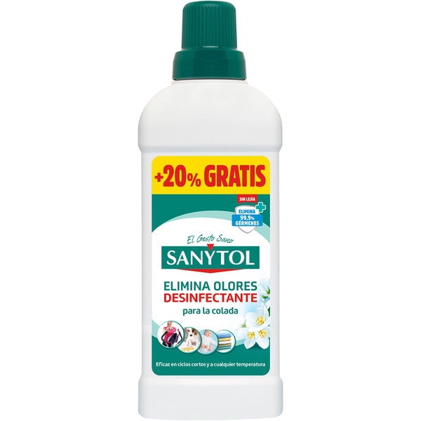 Wäsche-Desinfektionsmittelzusatz mit Duft nach frischer Wäsche ohne Bleichlauge Flasche 500 ml
