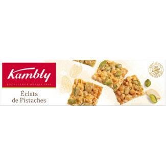 Kambly Éclats Croquants Bolachas com Pistacho embalagem 80 g