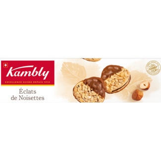 Kambly Bolachas Eclats Noisette embalagem 100 g