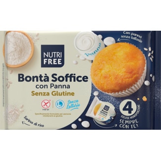 Nutrifree Queques sem Glúten com Creme Suave embalagem 140 g