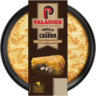 PALACIOS Hausmacher-Kartoffel-Tortilla mit Tartufata-Sauce und Olivenöl glutenfrei laktosefrei Behälter 600 g