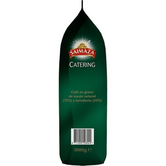 Café en grano Catering mezcla 75/25% paquete 1 kg - Saimaza