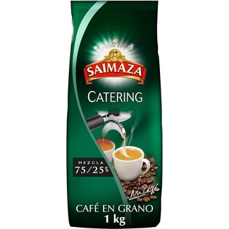 SAIMAZA Kaffeebohnen Catering Mischung 75/25% Paket 1 kg