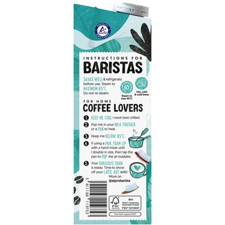 Bebida de coco Barista con soja brik 1 l - Alpro