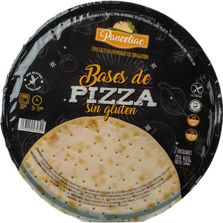 PANCELIAC bases de pizza sin gluten pack 2 Einheiten 200 g