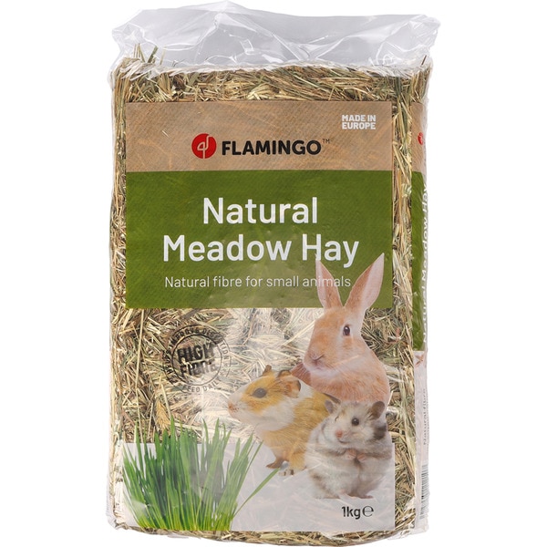 meadow hay for rabbits and rodents container 1 kg