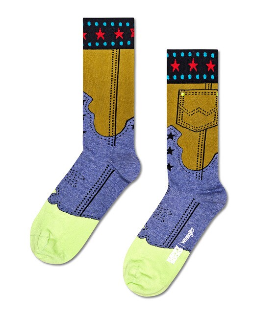 Calcetines Jean Genie Wrangler x Happy Socks