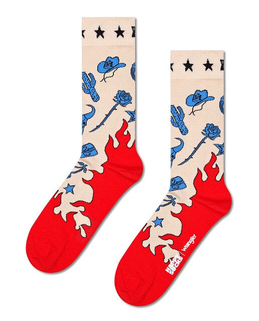 Calcetines Heartland Wrangler x Happy Socks