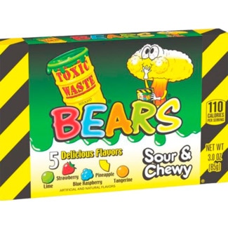 Toxic Waste Caramelo Mast Chewy Bears unidade 85 g