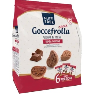 Nutrifree Biscoitos de Cacau com Pepitas de Chocolate embalagem 300 g