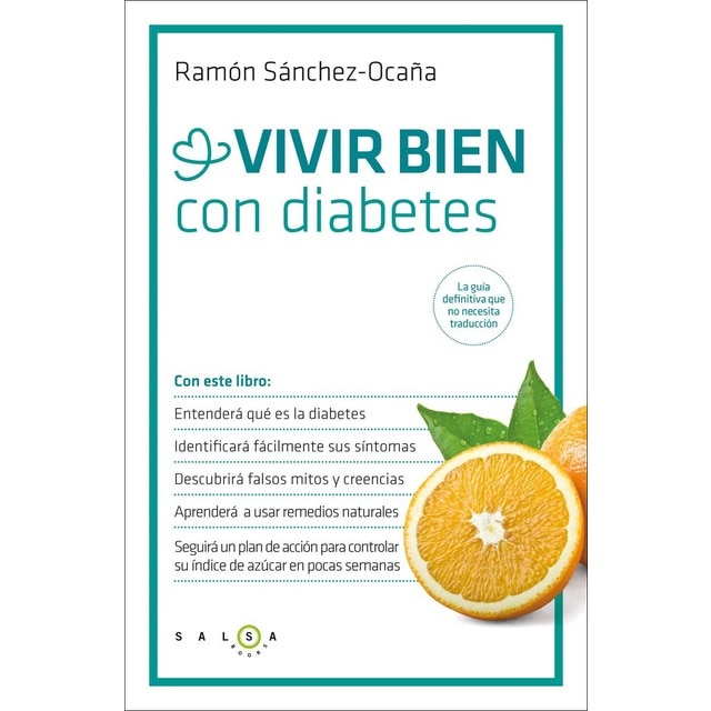 Vivir bien con diabetes (Tapa blanda con solapas)