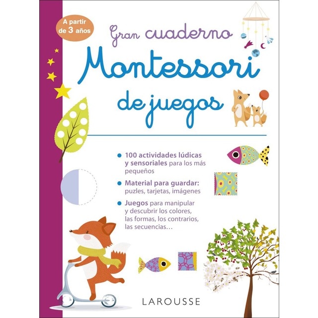 Gran cuaderno Montessori de juegos (Tapa blanda)